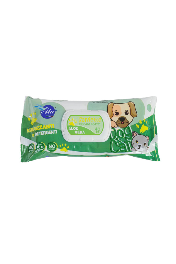 pet wet wipes aloe vera